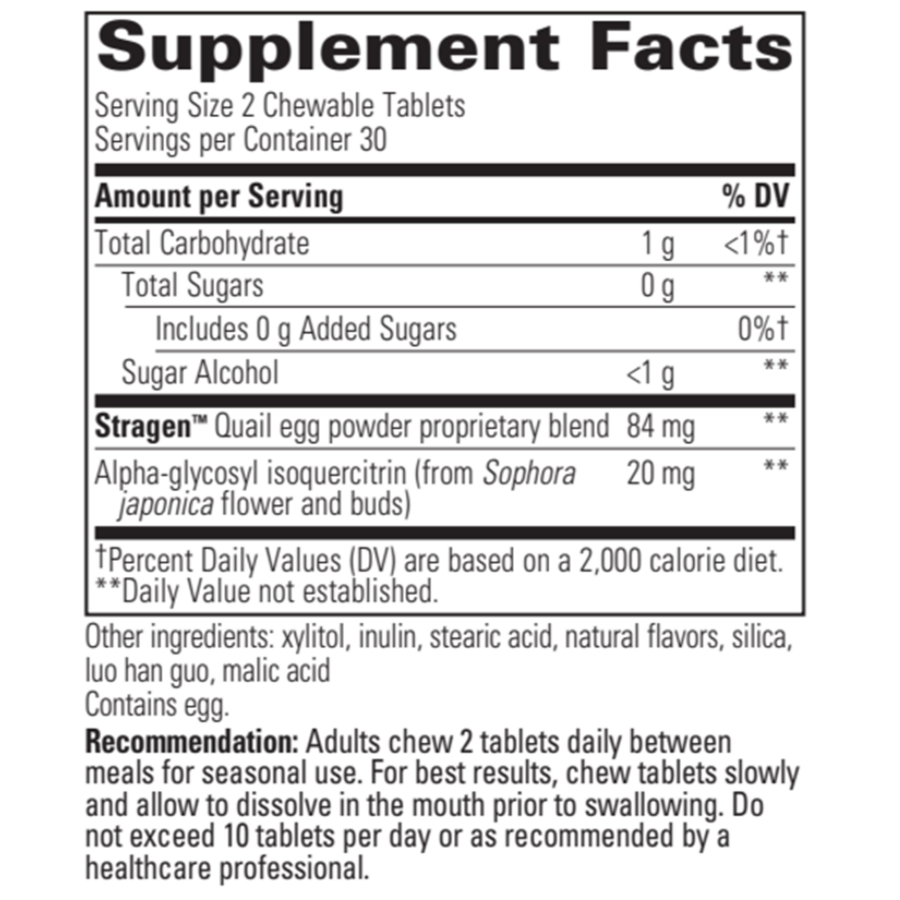 Product image for AllQlear Chewable.