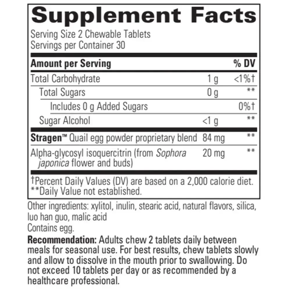 Product image for AllQlear Chewable.