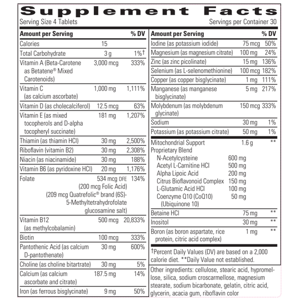 Product image for K-PAX MitoNutrients.
