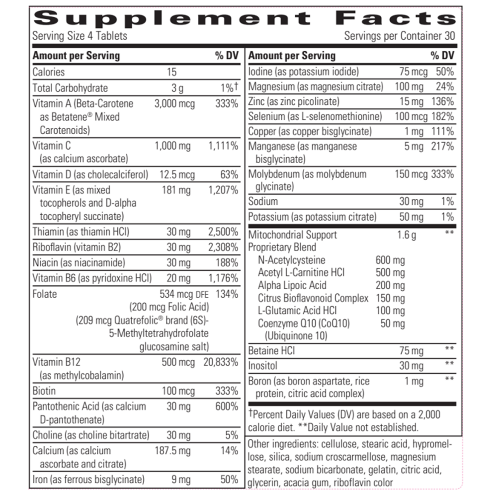 Product image for K-PAX MitoNutrients.
