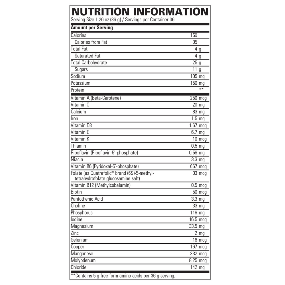 Product image for Physicians Elemental Diet Powder.