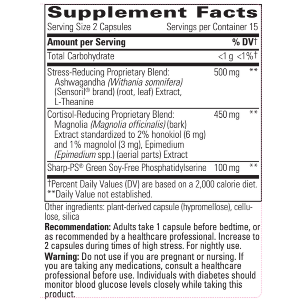 Product image for Cortisol Manager® Allergen Free.