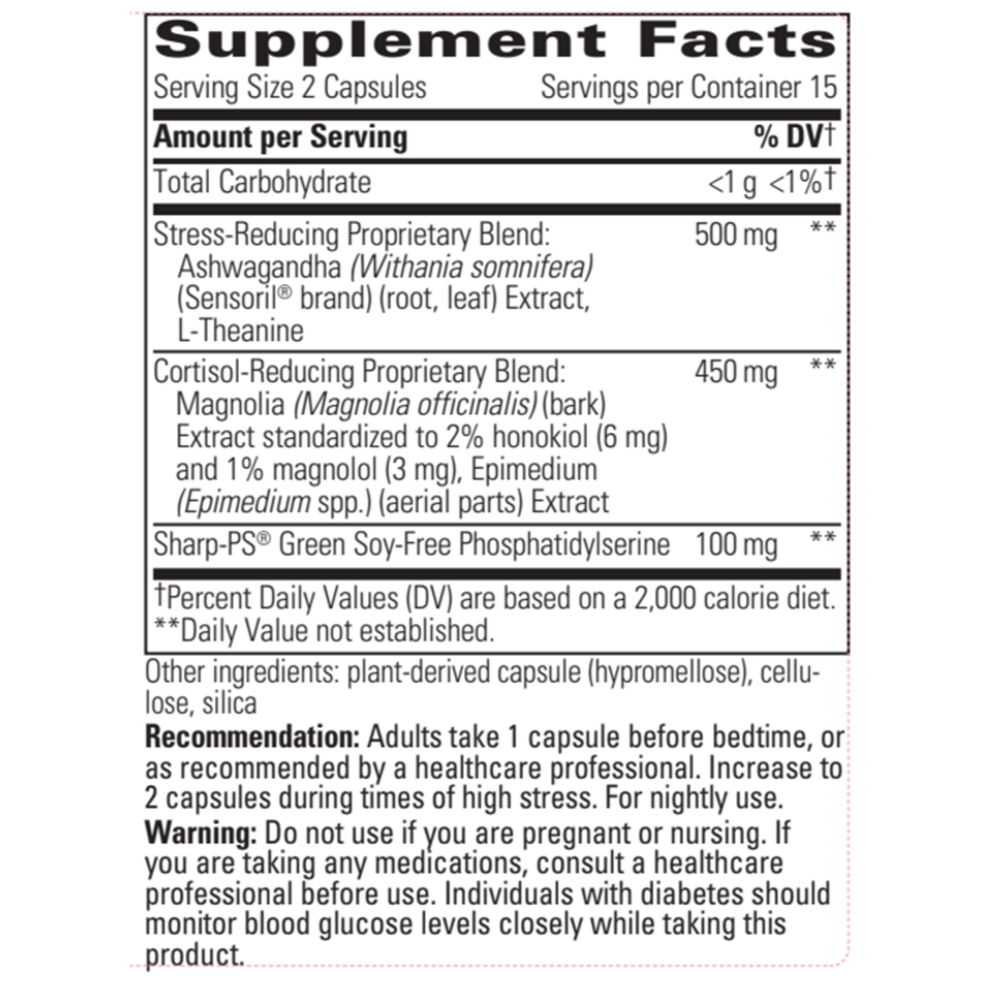 Product image for Cortisol Manager® Allergen Free.
