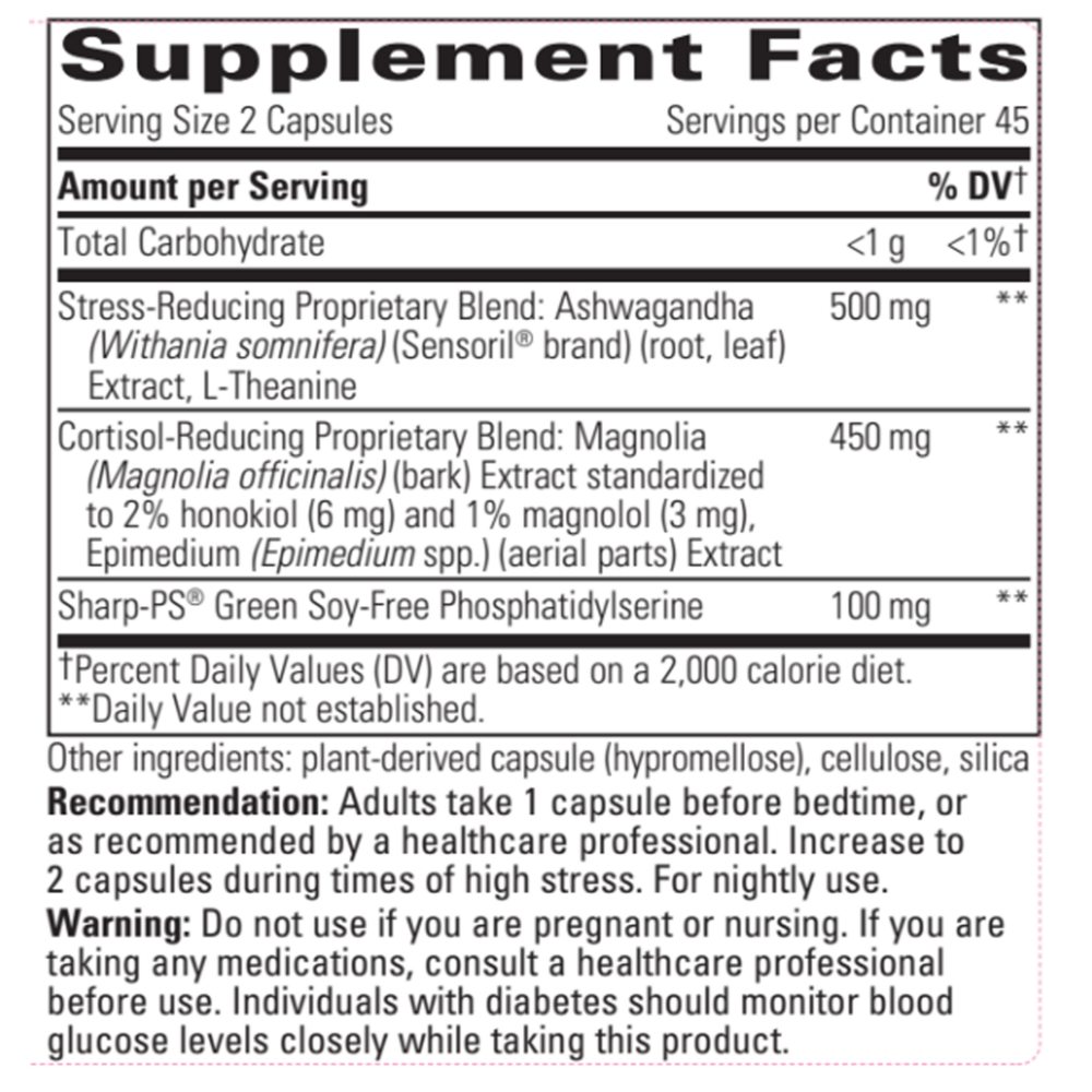 Product image for Cortisol Manager® Allergen Free.