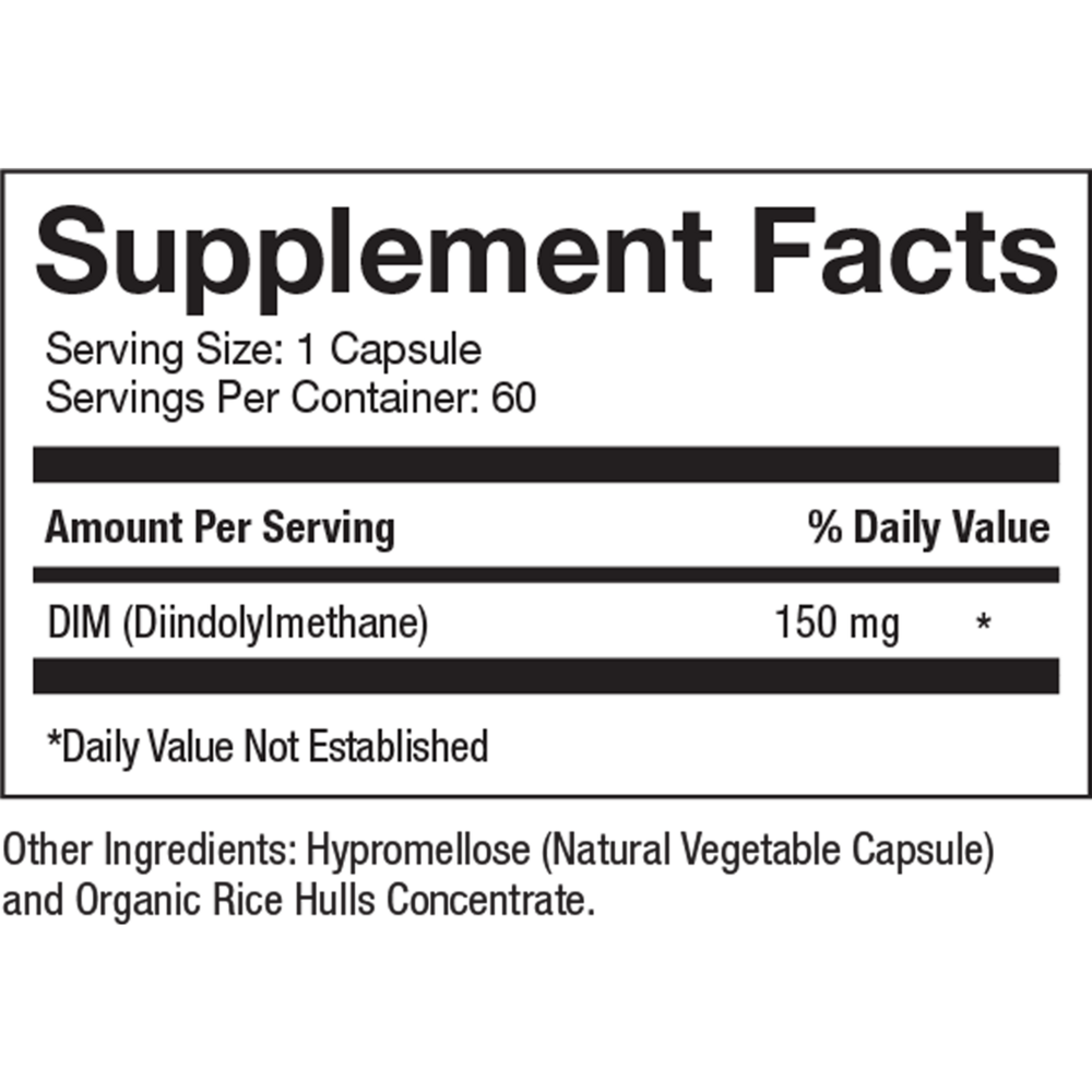 Product image for DIM 150mg.