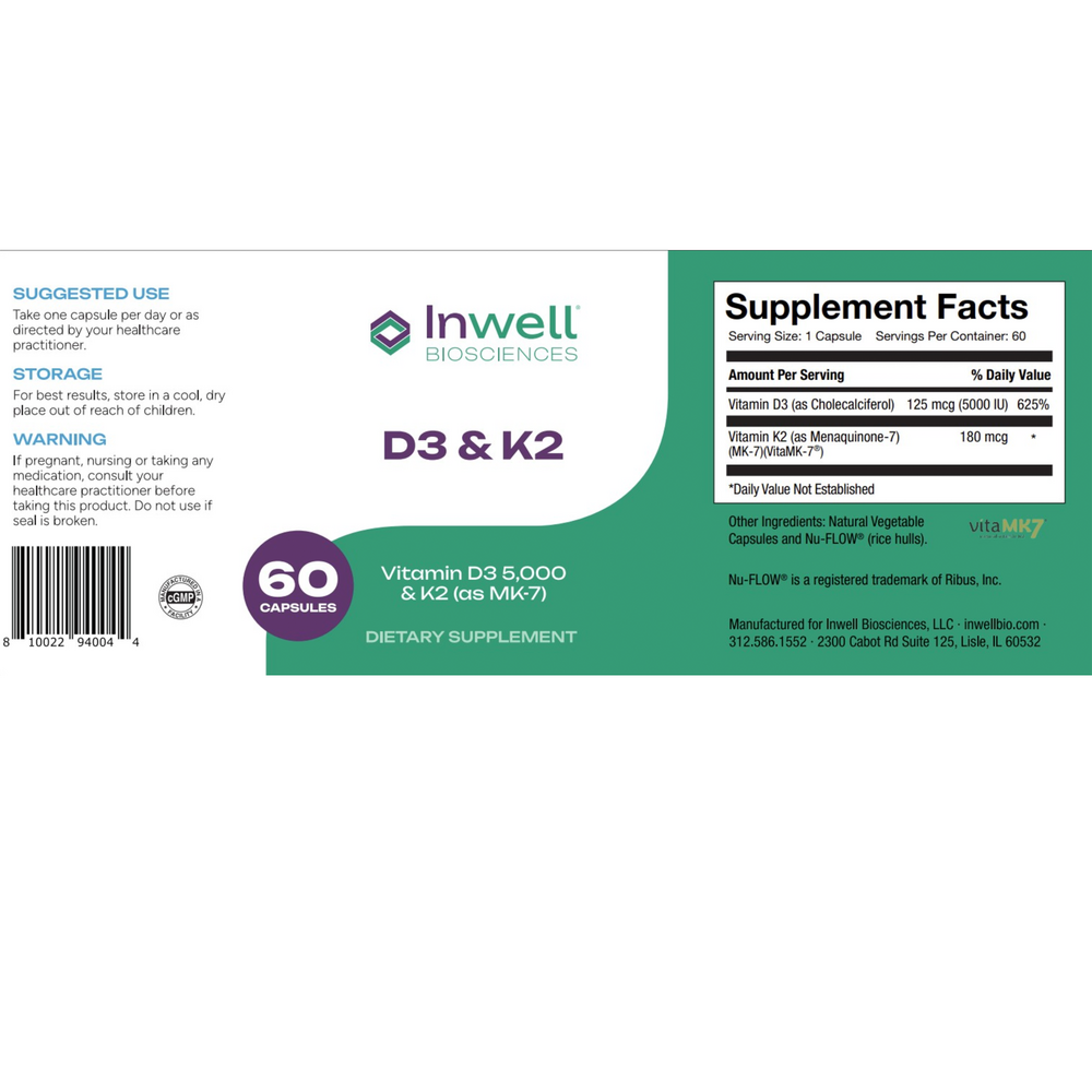 Product image for D3 &amp; K2.