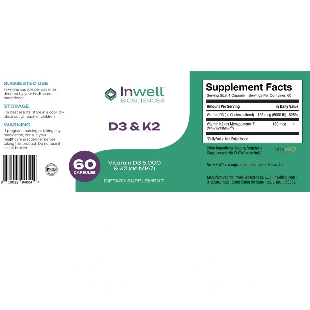 Product image for D3 &amp; K2.