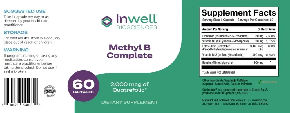 Product image for Methyl B Complete.