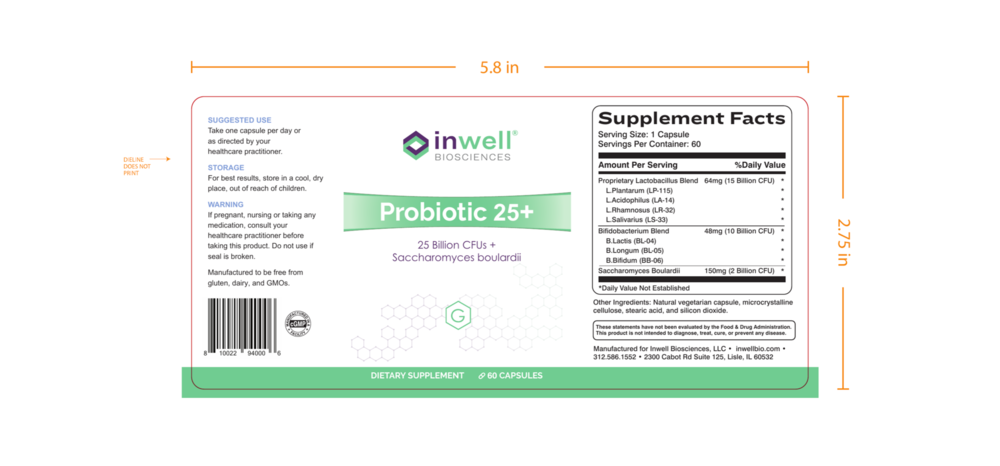 Product image for Probiotic 25+.