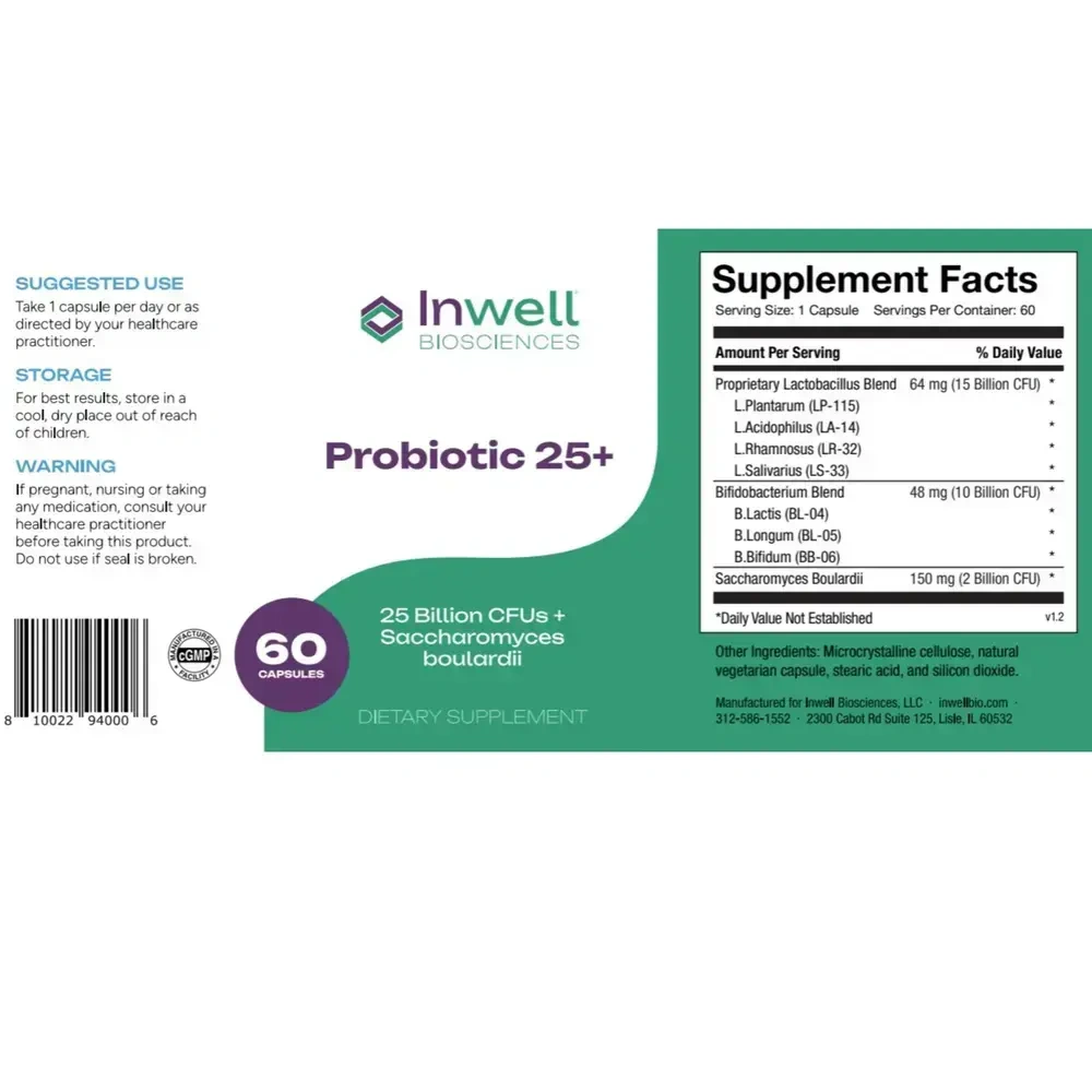 Product image for Probiotic 25+.