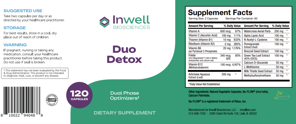 Product image for Duo Detox.