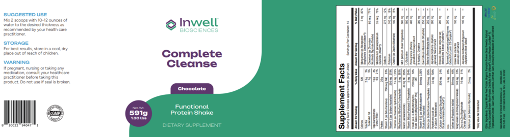 Product image for Complete Cleanse, Chocolate.