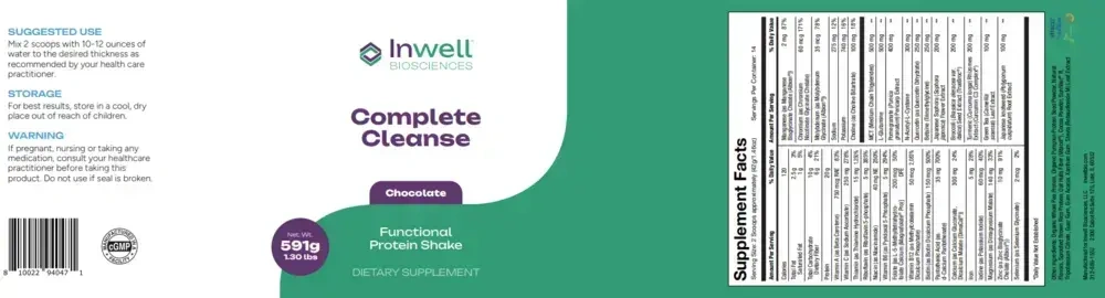 Product image for Complete Cleanse, Chocolate.