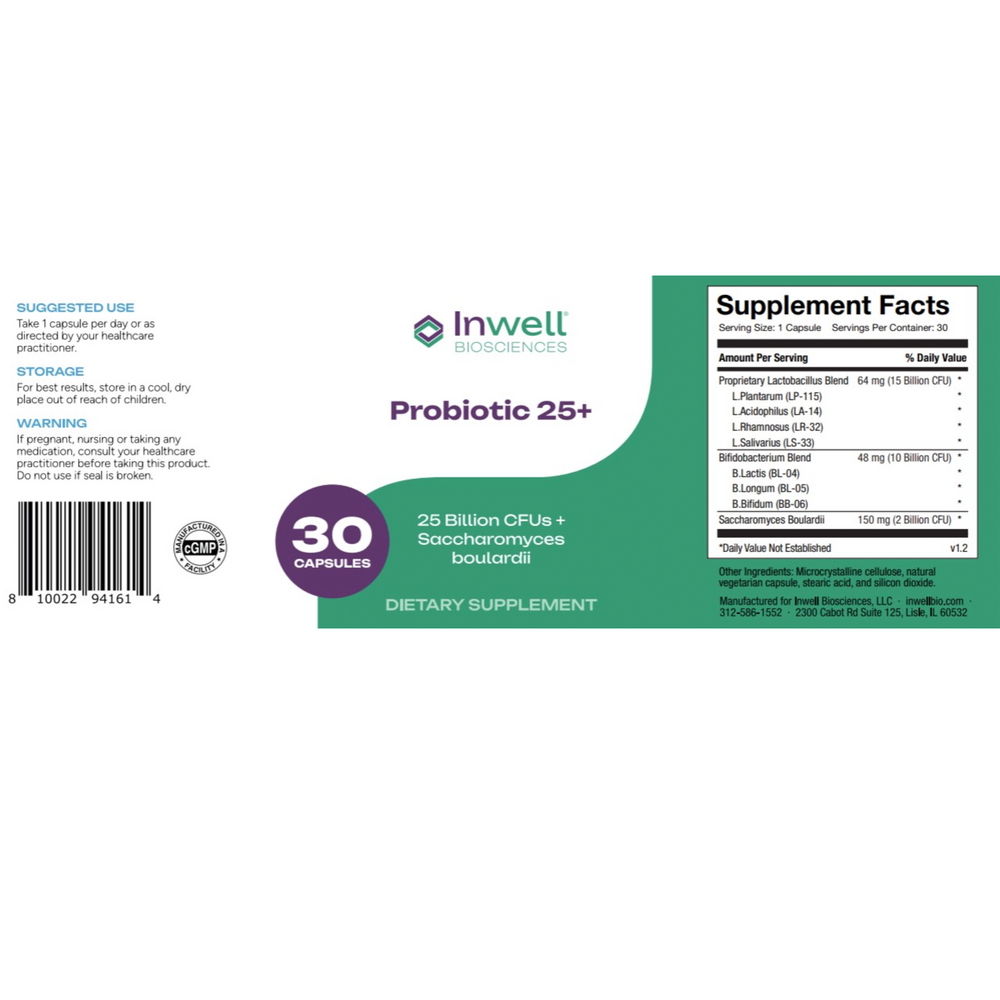 Product image for Probiotic 25+.