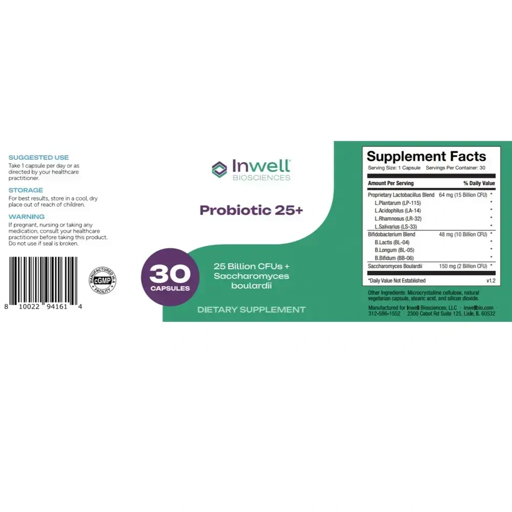 Product image for Probiotic 25+.
