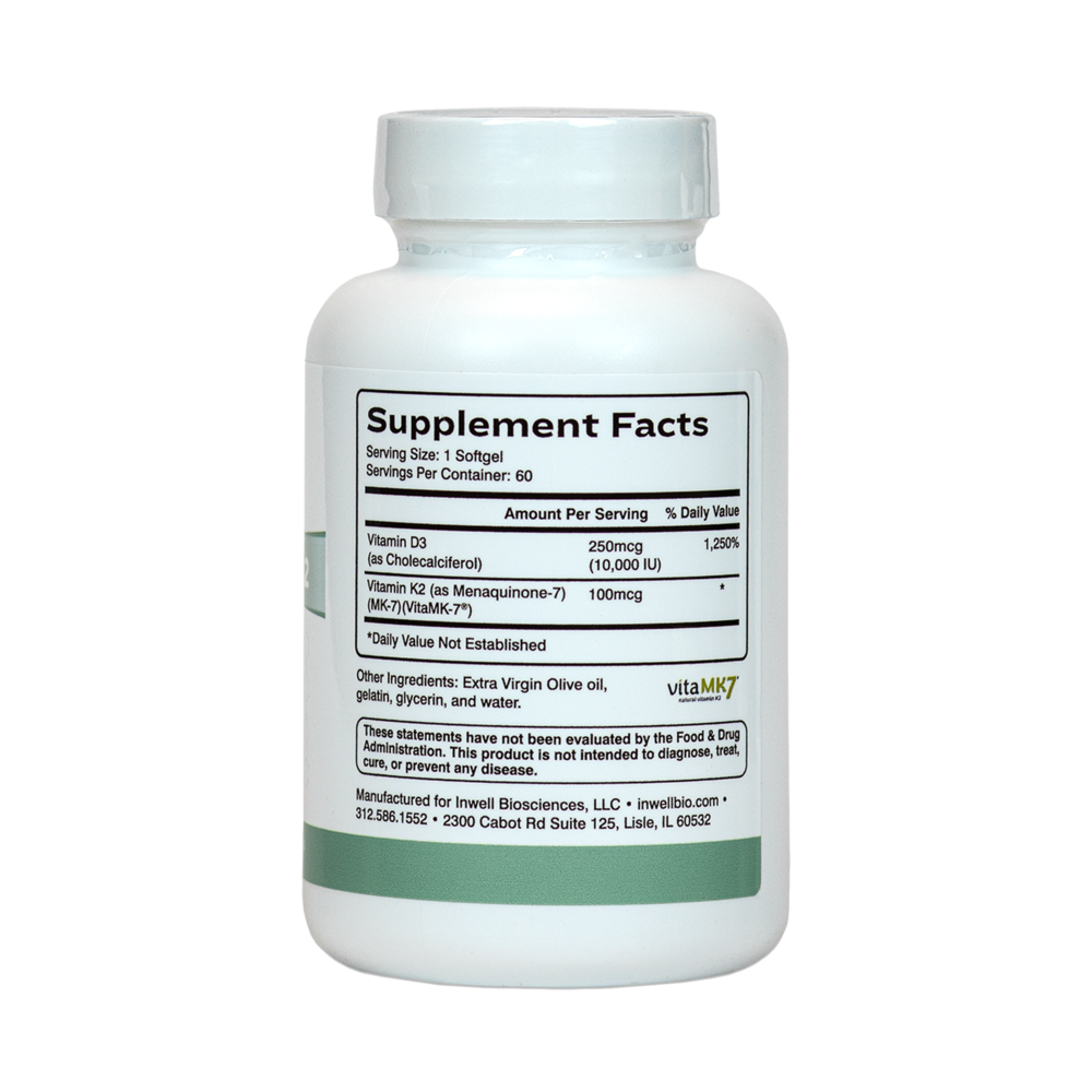 Product image for D3 10,000 &amp; K2.