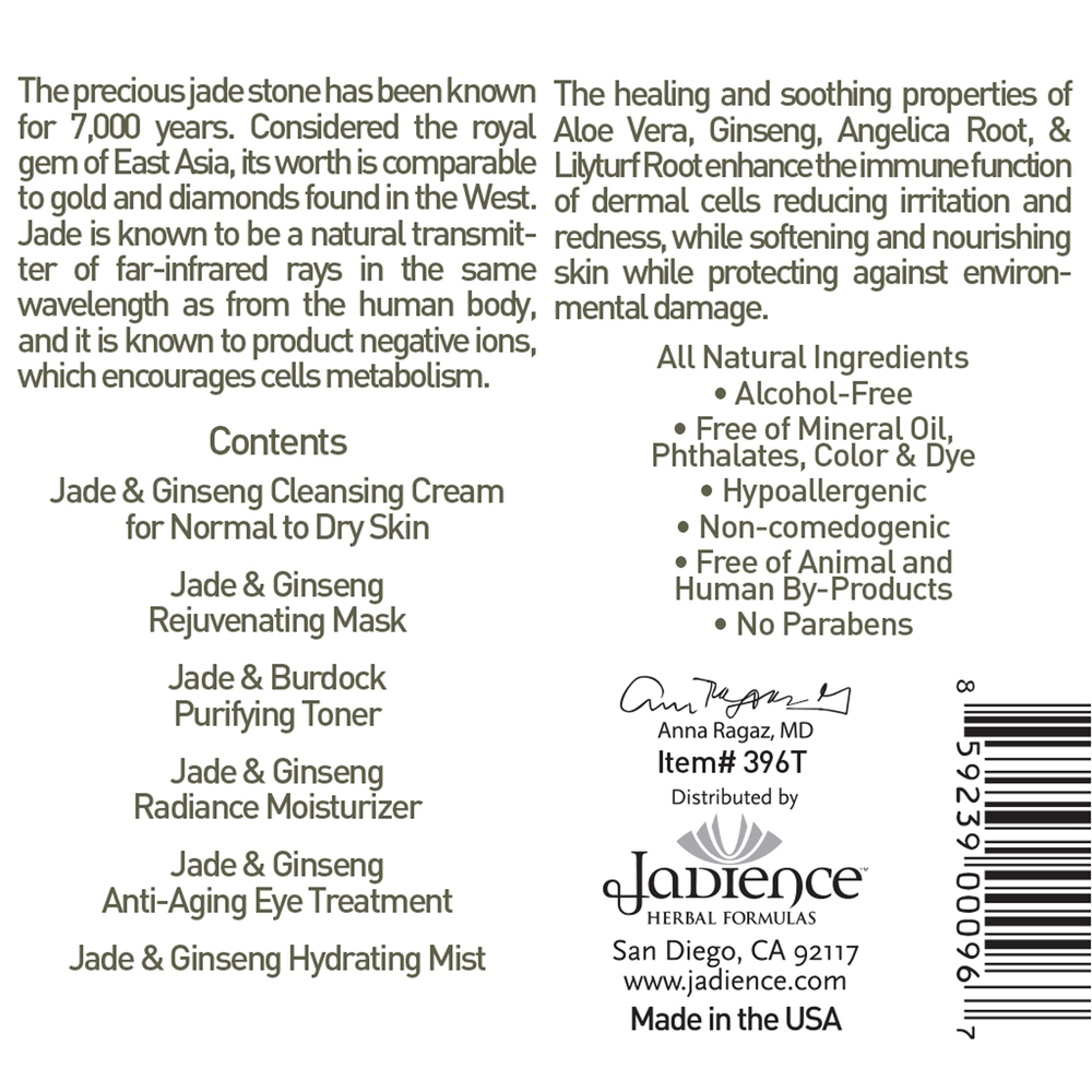 Product image for Jade Facial Travel Kit - Normal to Sensitive Skin.