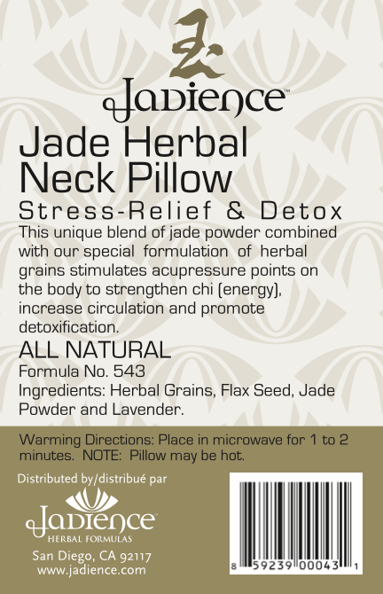 Product image for Jade Herbal Neck Pillow.