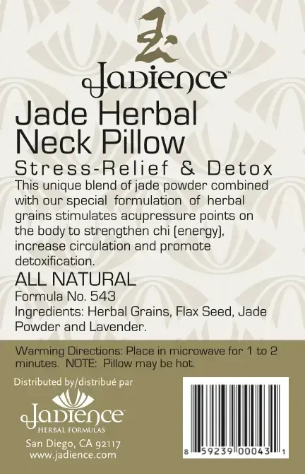 Product image for Jade Herbal Neck Pillow.