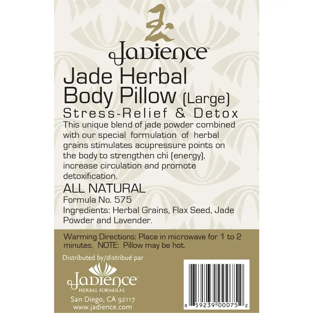 Product image for Jade Herbal Body Pillow.