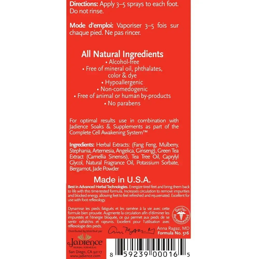 Product image for Foot Energy Spray.