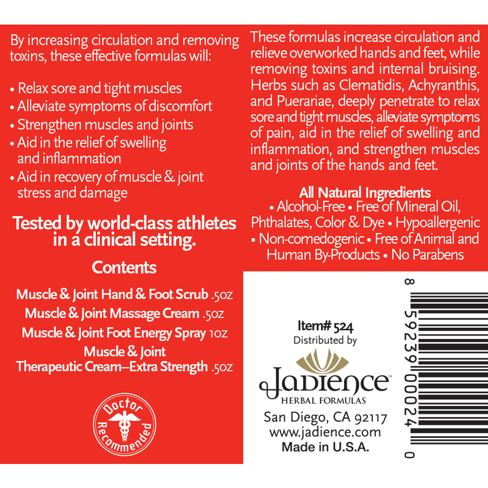 Product image for Muscle &amp; Joint Therapeutic Hand &amp; Foot Travel Kit.