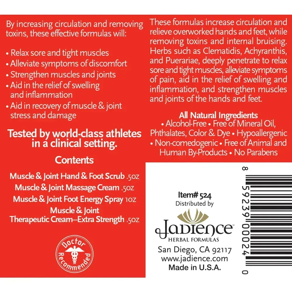 Product image for Muscle &amp; Joint Therapeutic Hand &amp; Foot Travel Kit.
