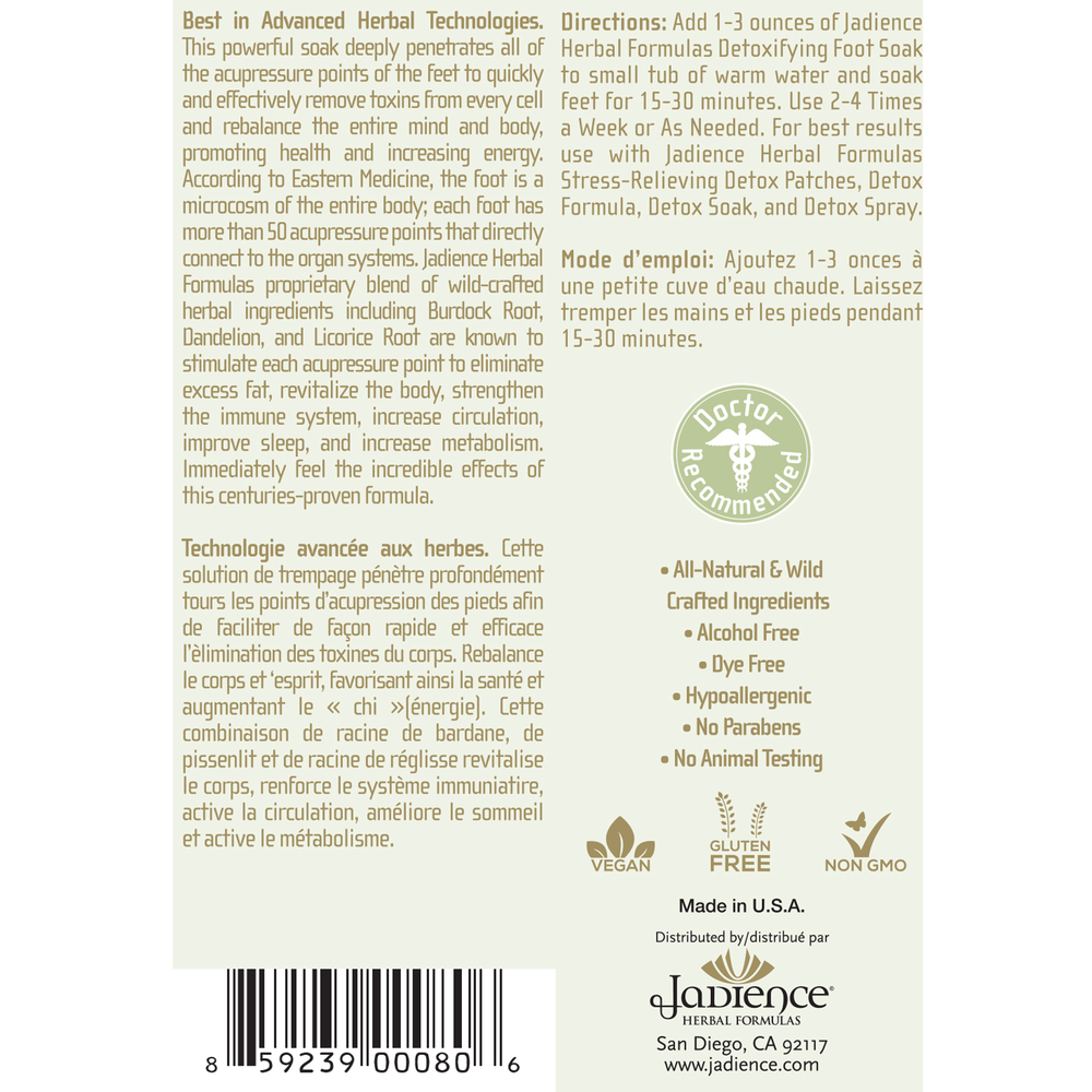 Product image for Detoxifying Foot Soak.