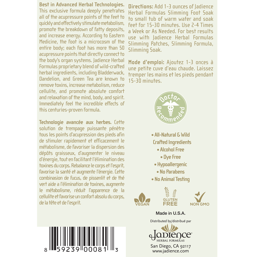 Product image for Slimming Foot Soak.