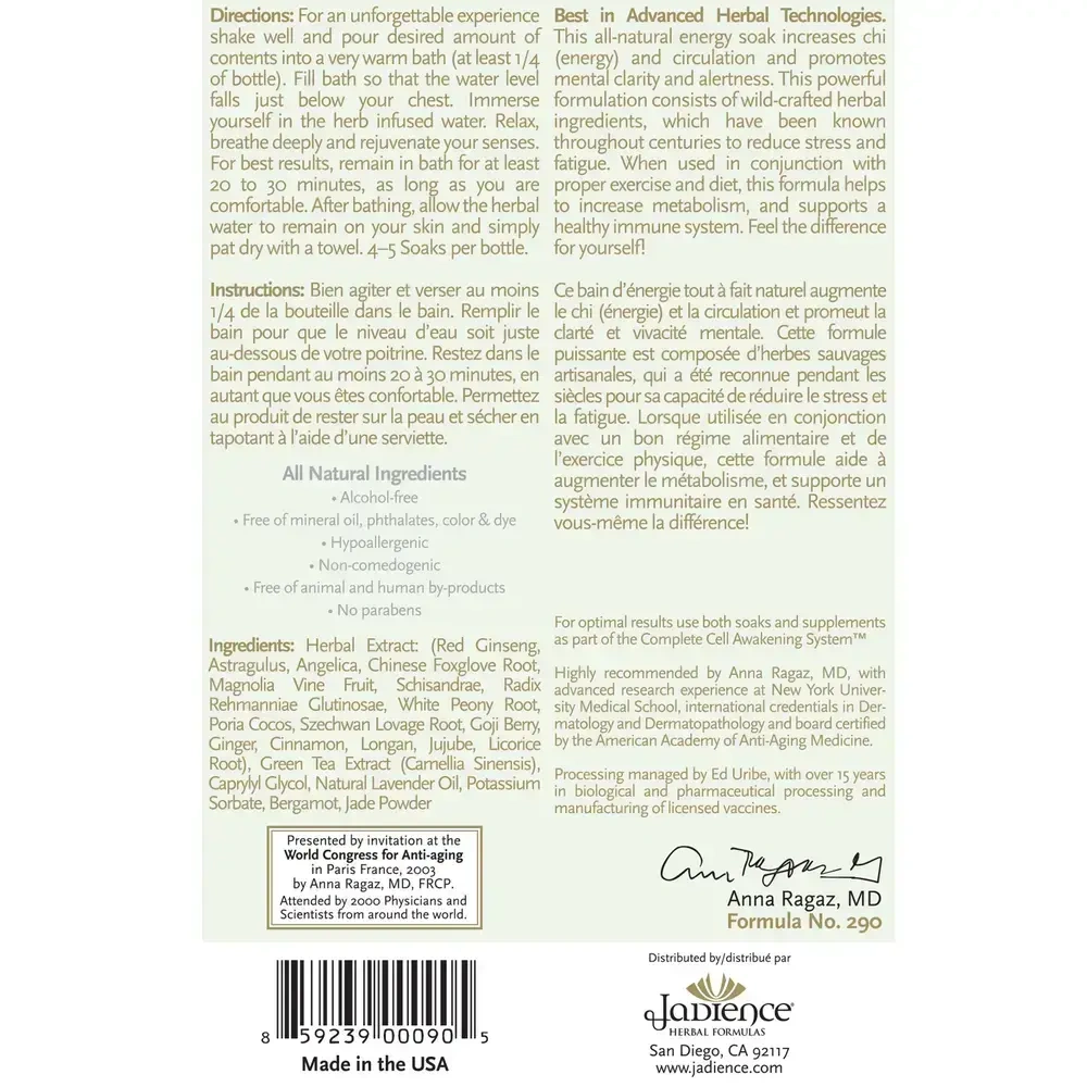 Product image for Royal Ginseng Energy Soak.