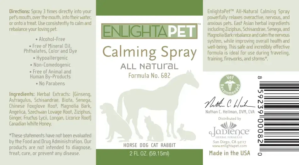 Product image for EnlightAPet Calming Spray (Vet).