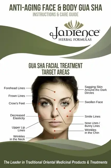 Product image for Jade Stone Gua Sha Heart Shaped Face &amp; Body Therapy Tool.