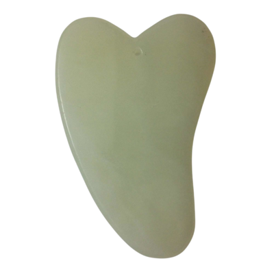 Jade Stone Gua Sha Heart Shaped Face & Body Therapy Tool