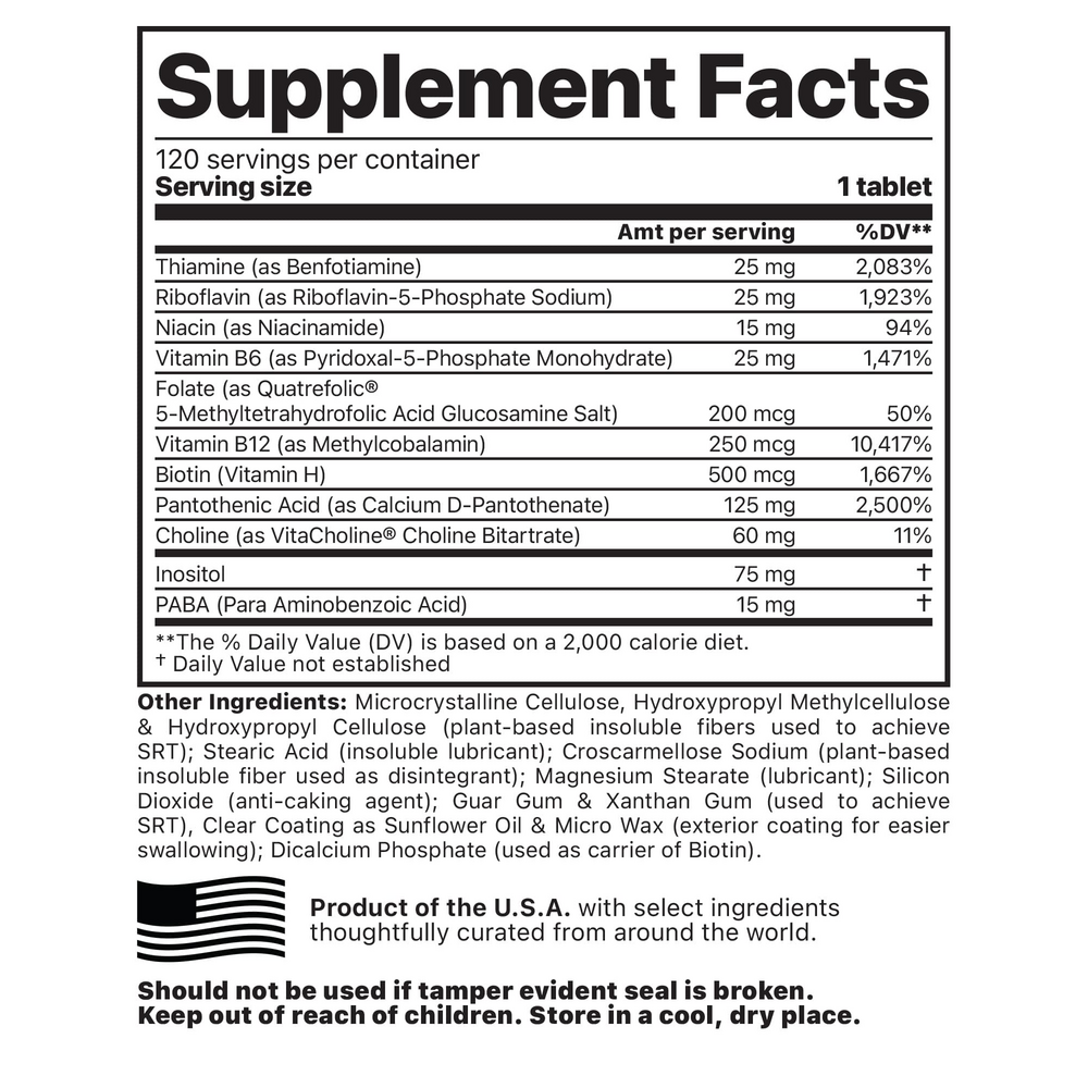 Product image for Activated B w/SRT.