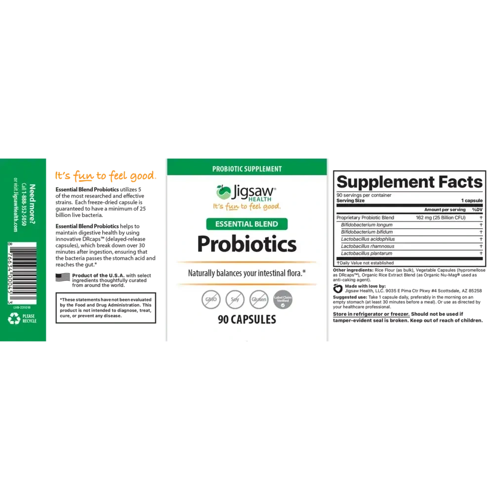 Product image for Essential Blend Probiotics.
