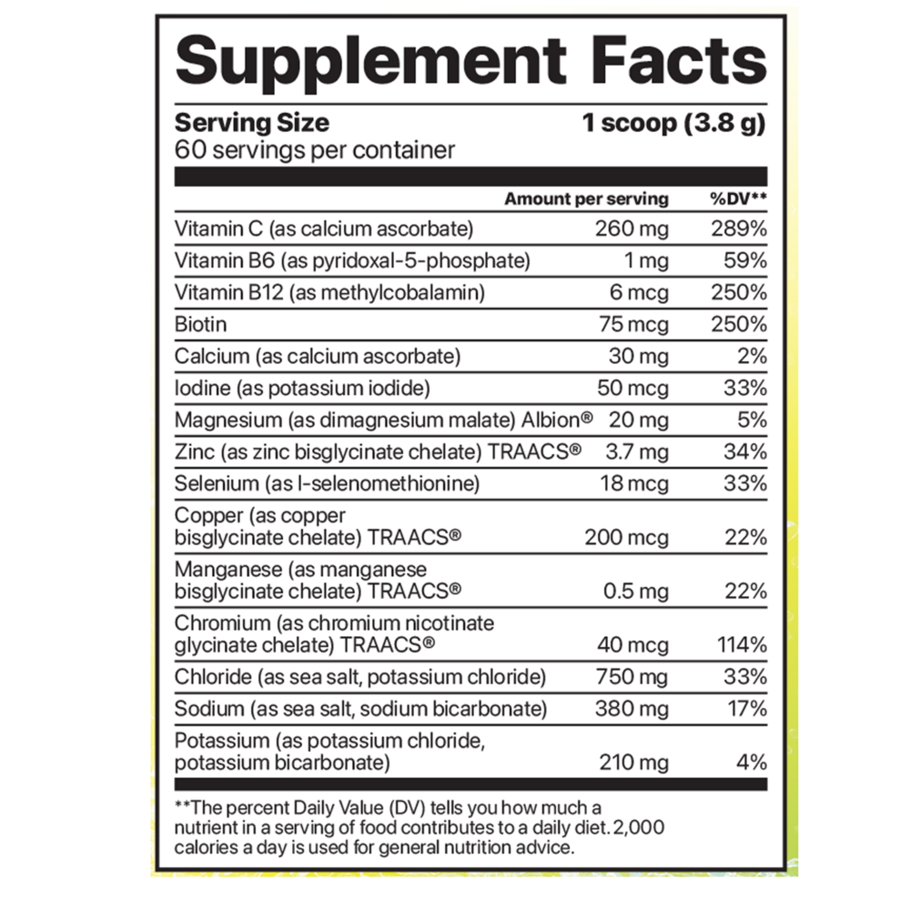 Product image for Electrolyte Supreme - Lemon Lime.