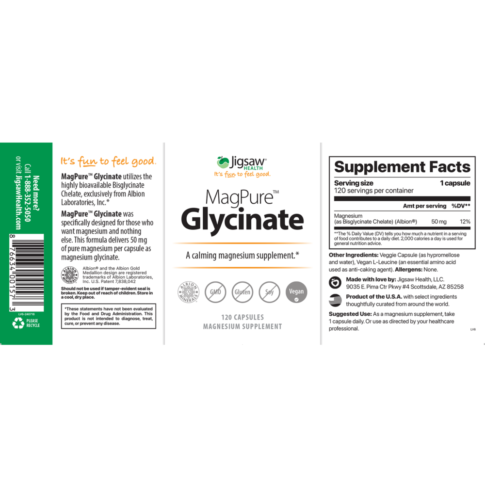 Product image for MagPure Glycinate.