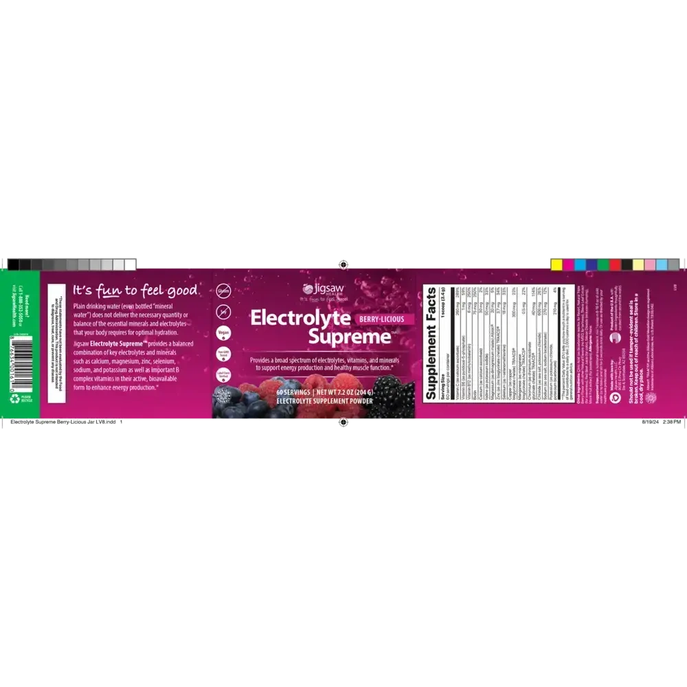 Product image for Electrolyte Supreme Berry-Licious.