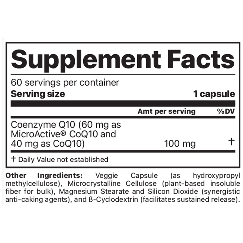 Product image for CoQ10 w/SRT.