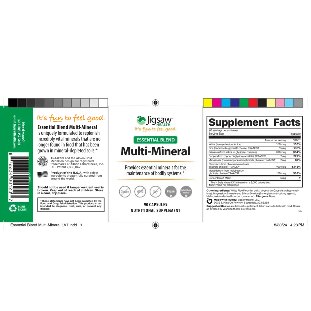 Product image for Essential Blend Multi Mineral.