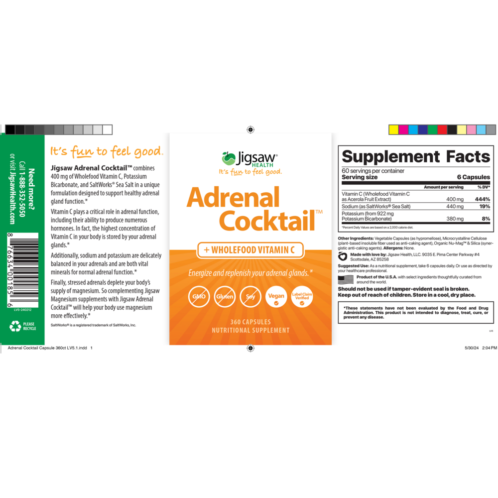 Product image for Adrenal Cocktail.