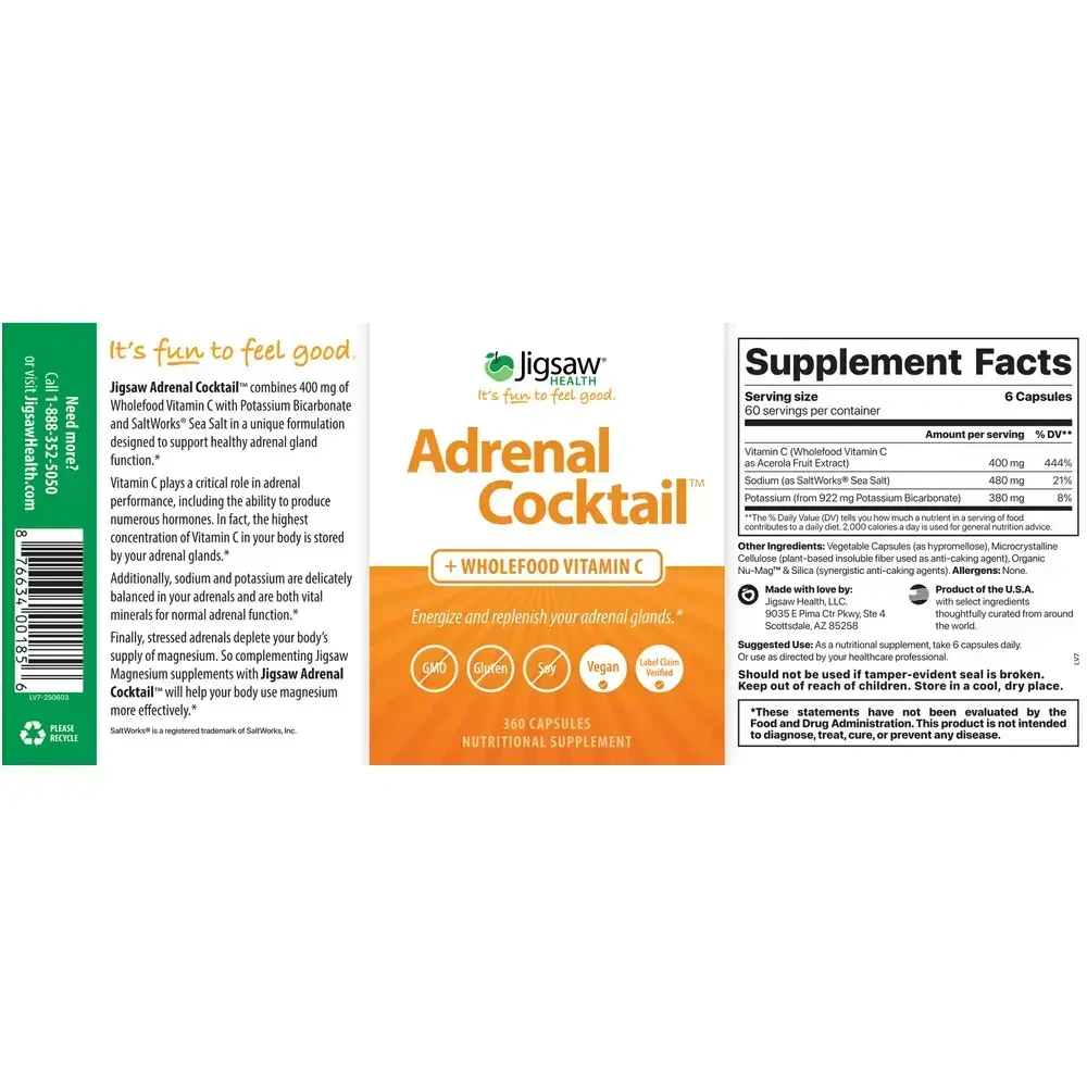Product image for Adrenal Cocktail.