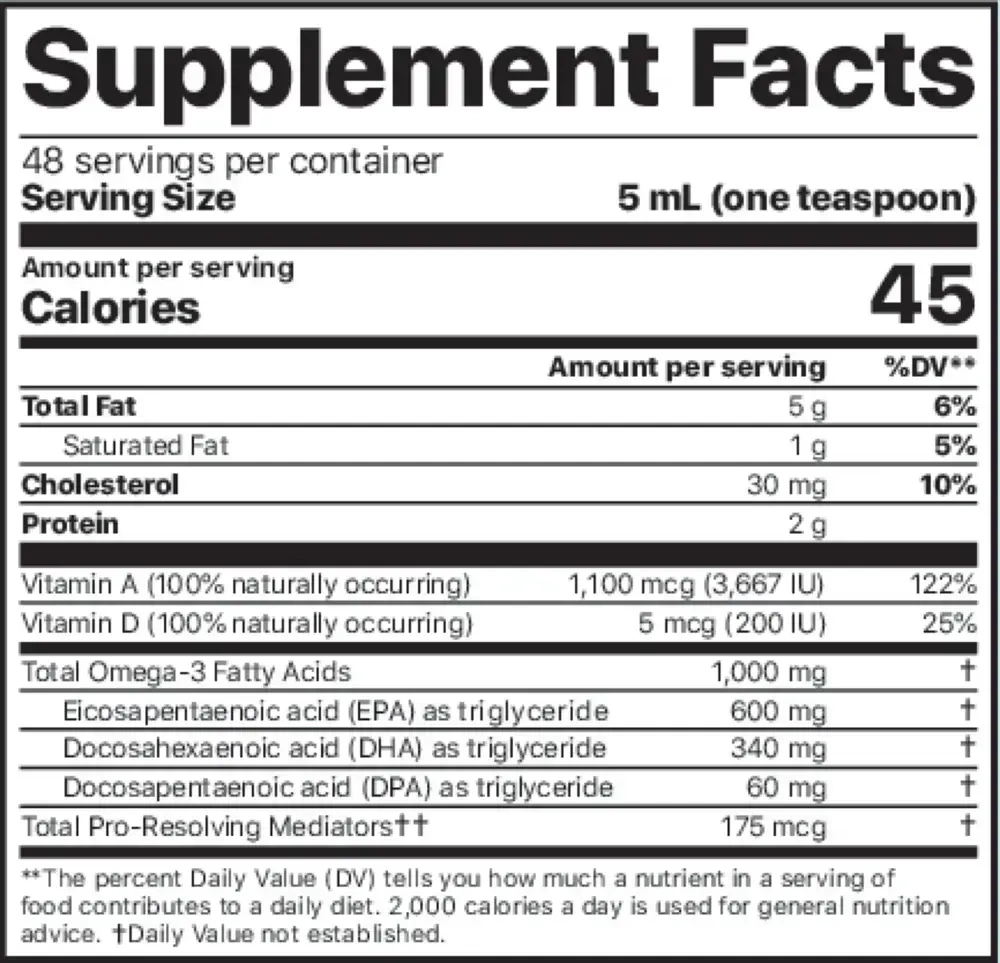 Product image for Alaskan Cod Liver Oil - Liquid.