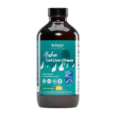 Alaskan Cod Liver Oil - Liquid 240 Milliliters