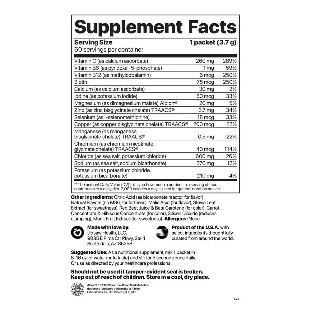Product image for Electrolyte Supreme - Fruit Punch Packs.