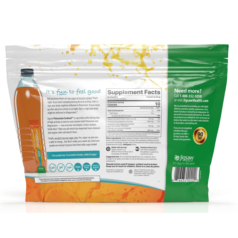 Product image for Jigsaw Potassium Cocktail™, Orange.