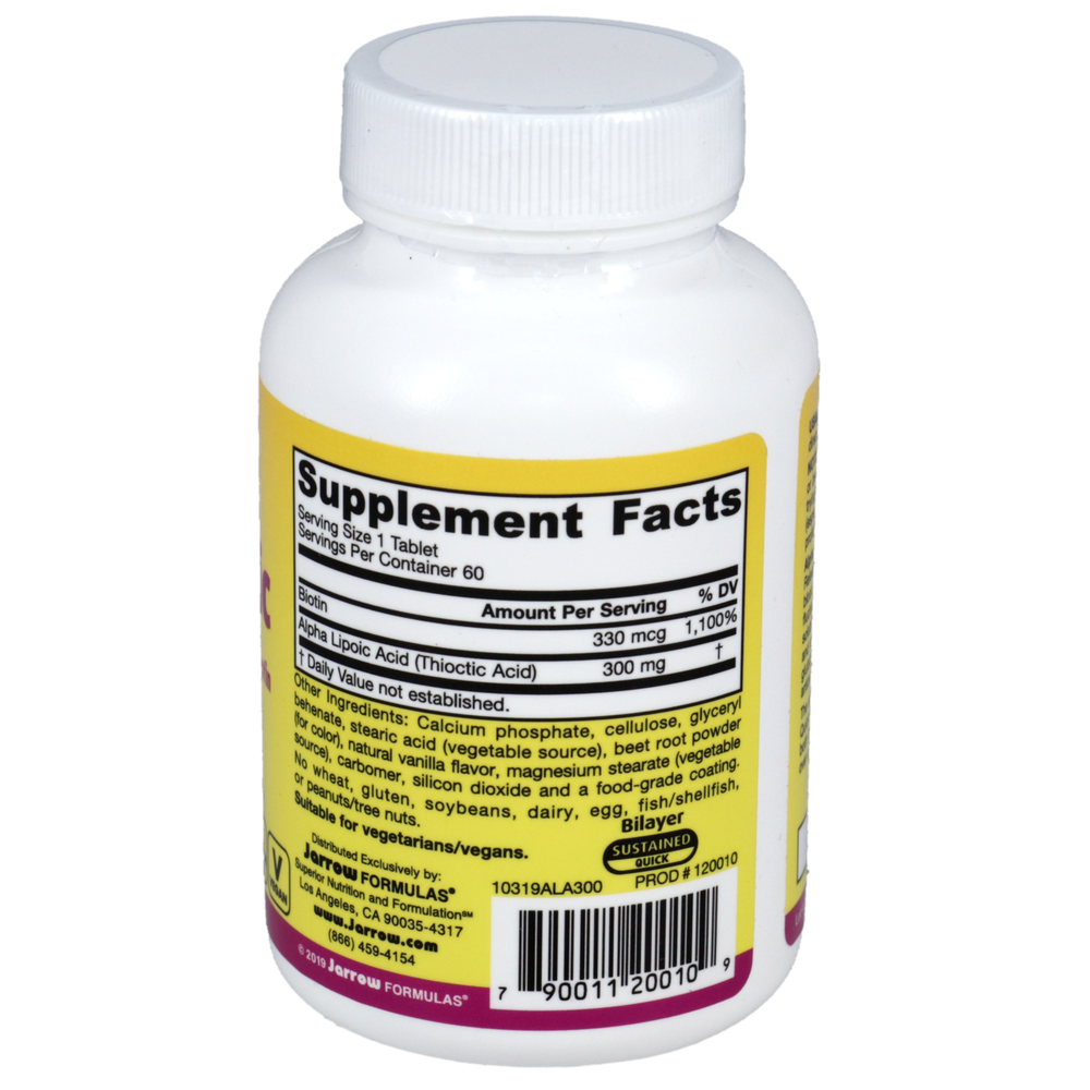 Product image for Alpha Lipoic Sustain 300mg.