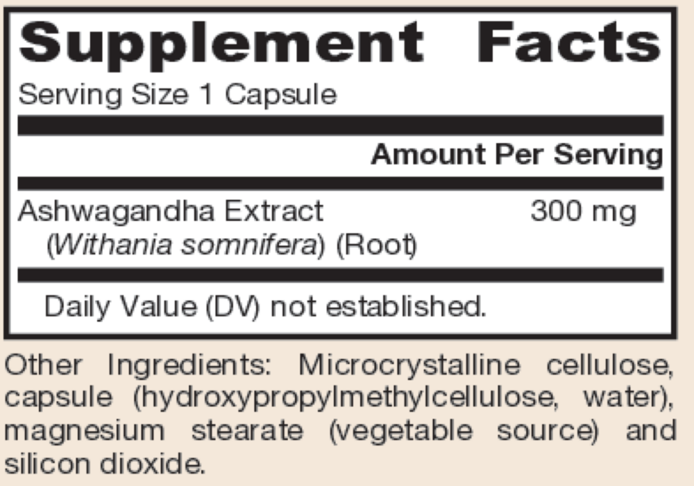 Product image for Ashwagandha 300mg.