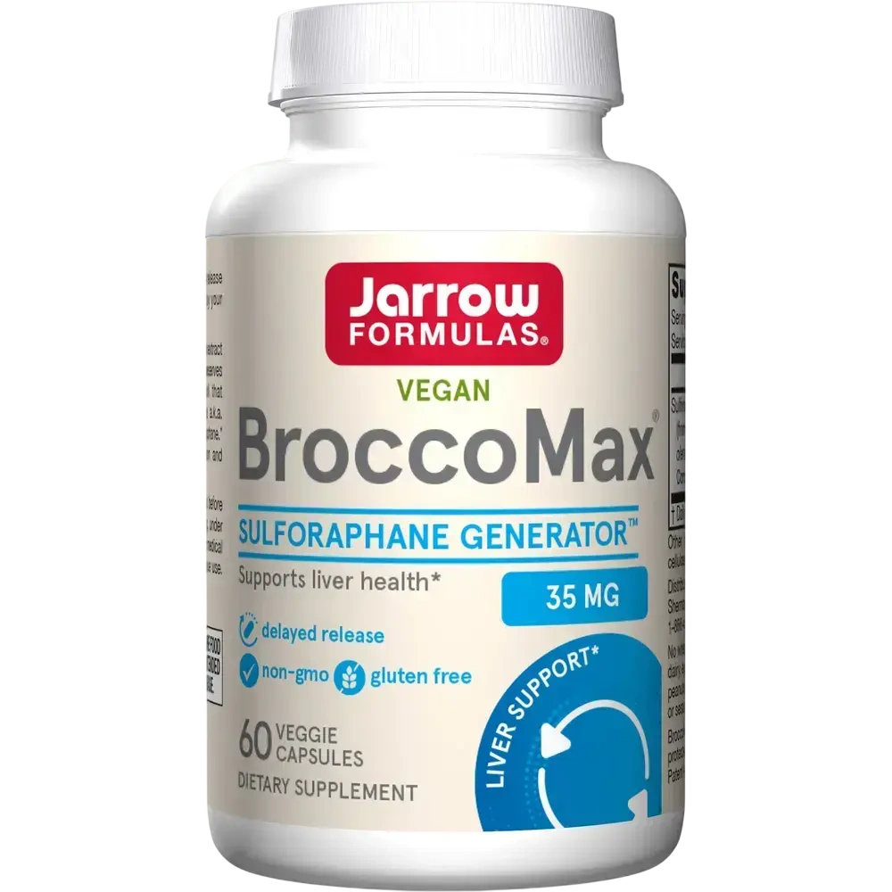Front bottle — BroccoMax by Jarrow Formulas