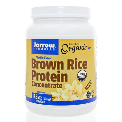 Brown Rice Protein 70% Vanilla Flavor 504 Grams